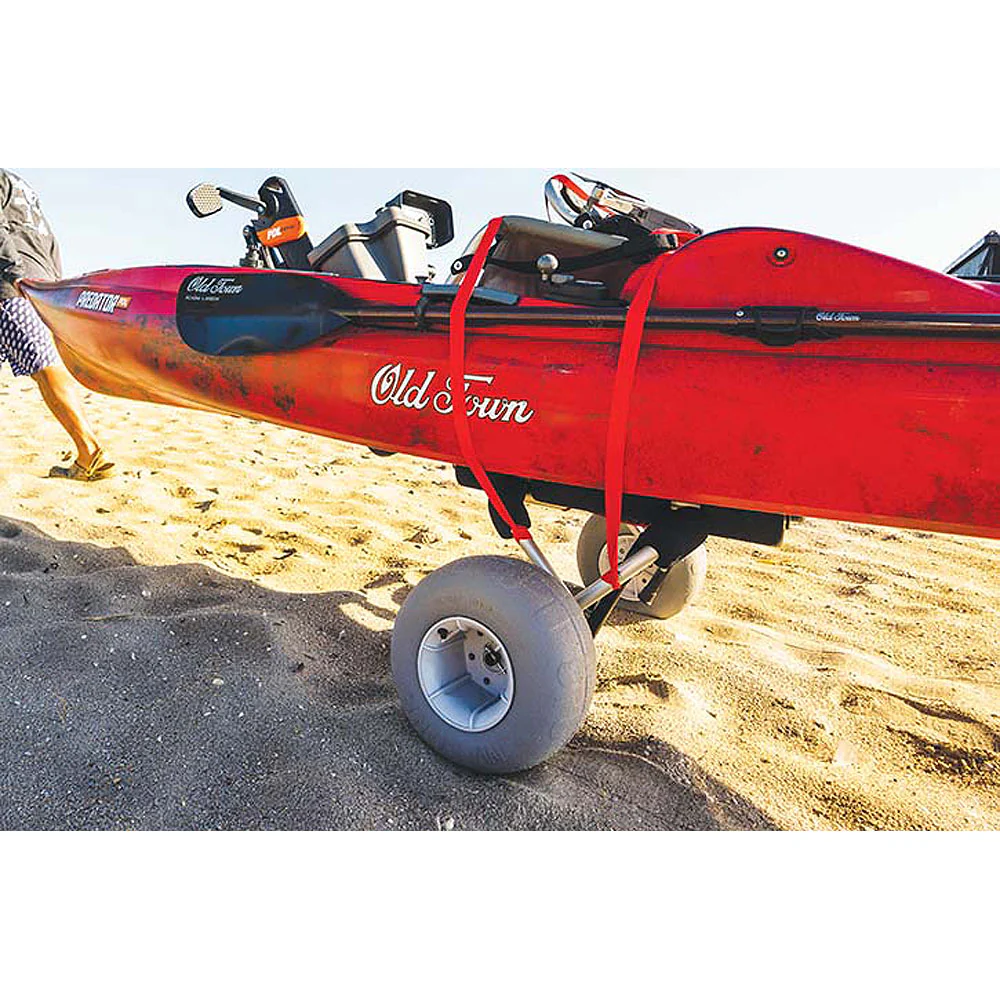 Malone WideTrak SB Large Kayak/Canoe Cart with Balloon Wheels & Bunks - Image 7