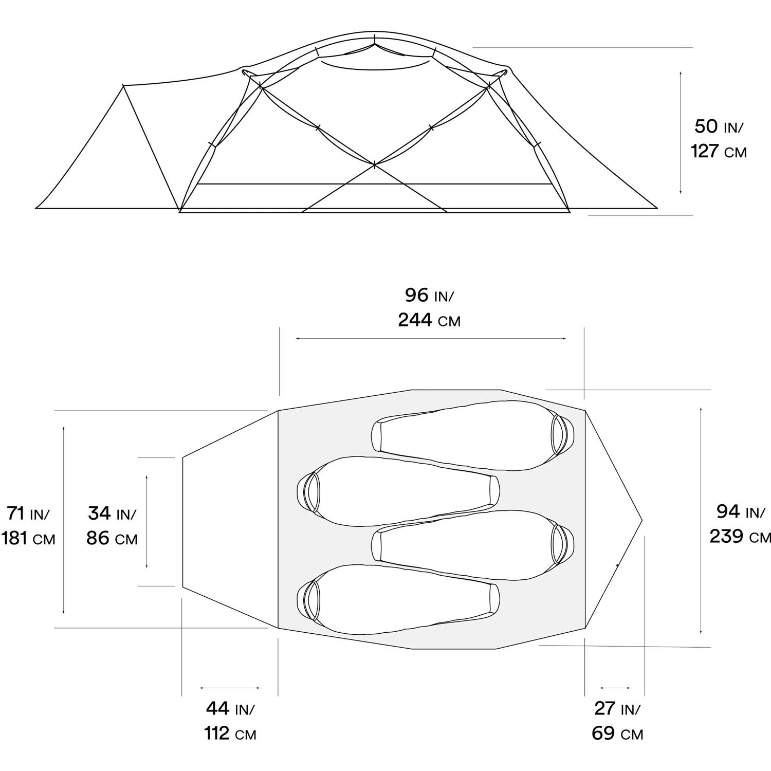 Mountain Hardwear Trango 4-Person Mountaineering Tent - Image 8