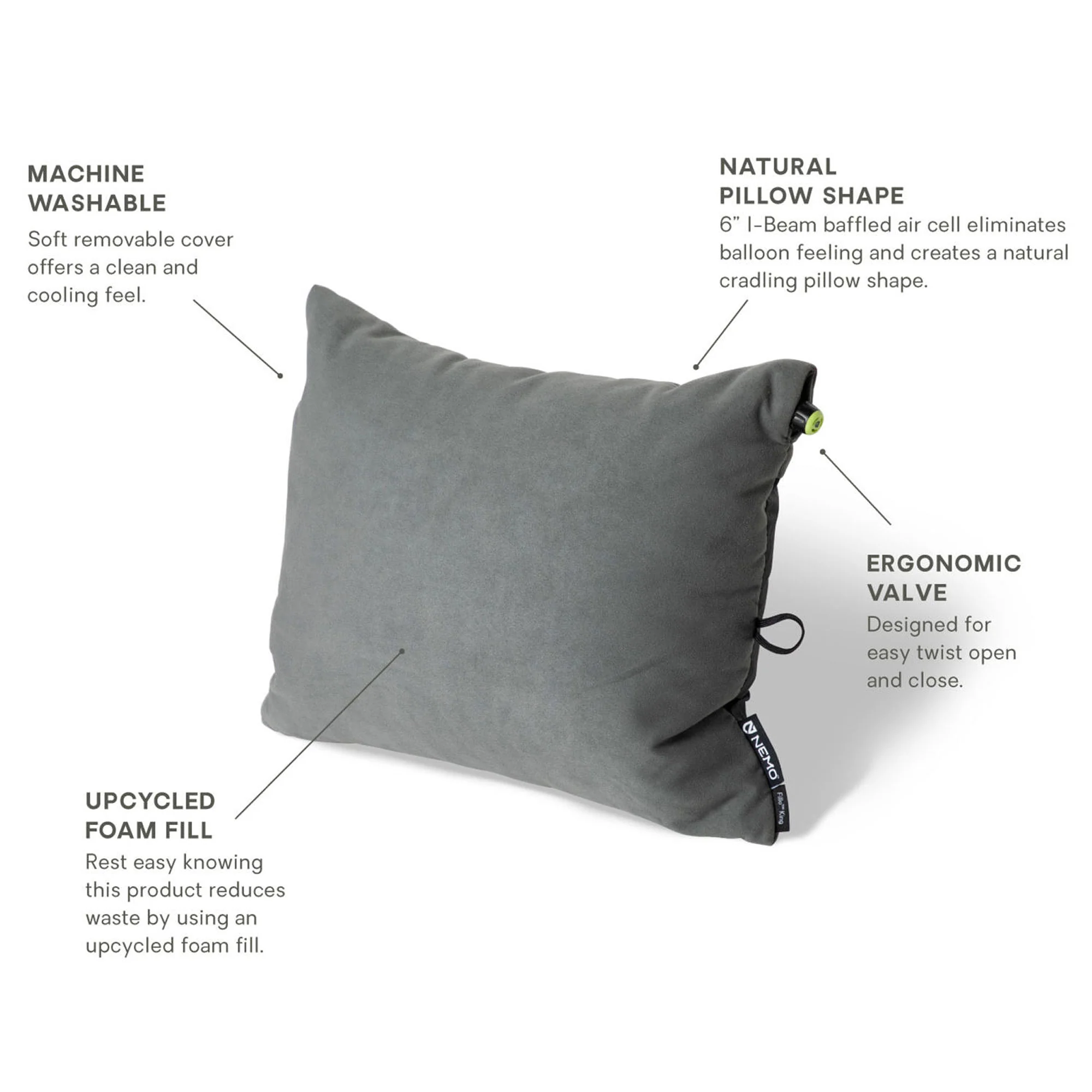Fillo King Backpacking Pillow (Closeout) - Image 3