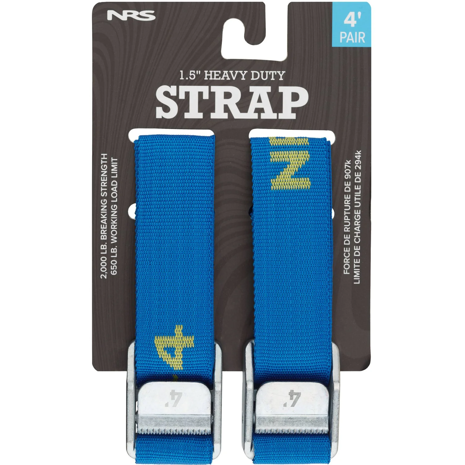 NRS 1.5" Heavy Duty Tie Down Strap 2 Pack - Image 5