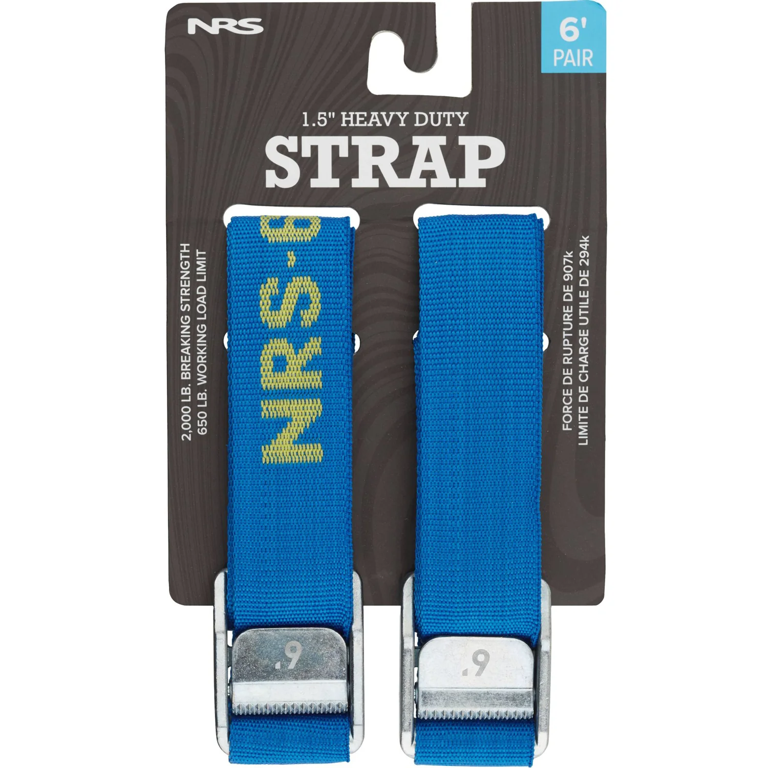 NRS 1.5" Heavy Duty Tie Down Strap 2 Pack - Image 7