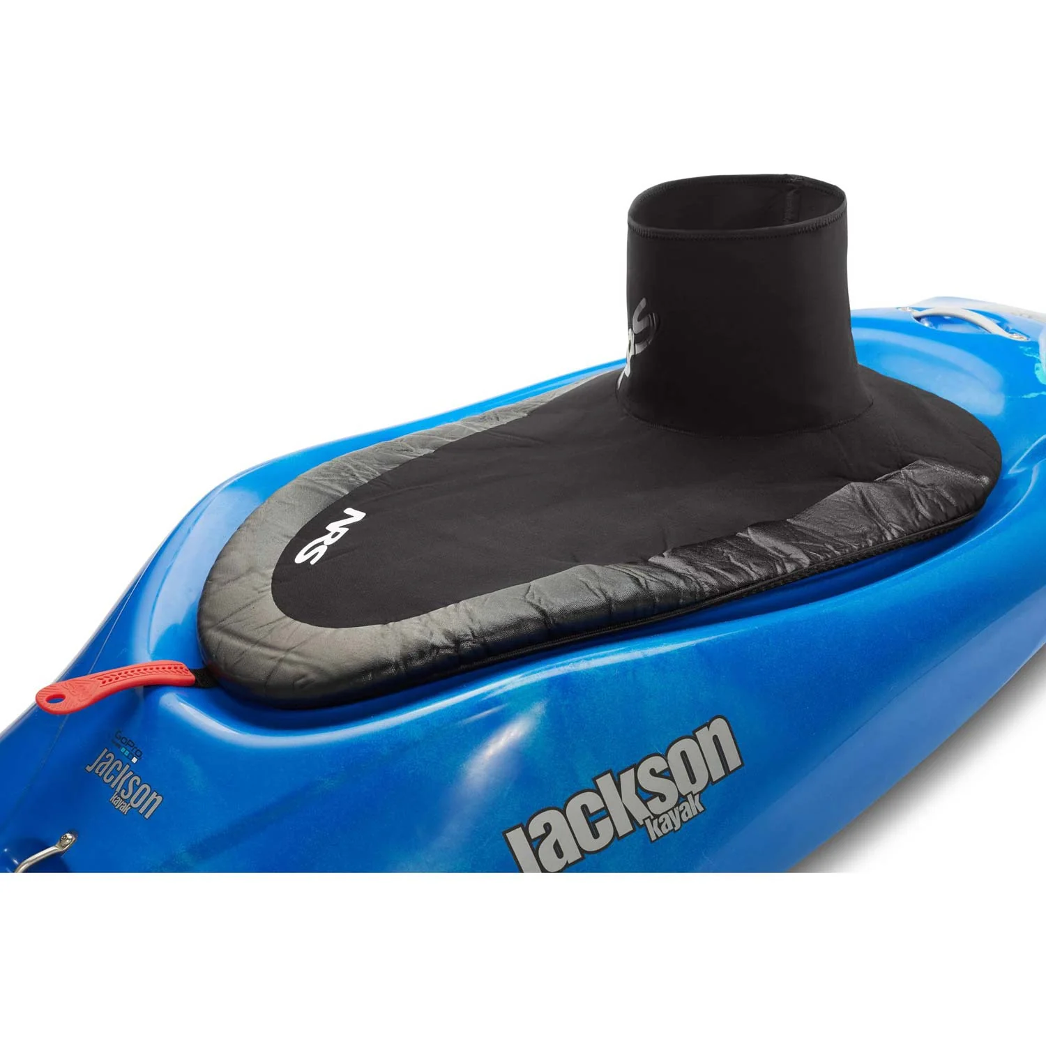 NRS Drylander Shock Cord Whitewater Kayak Spray Skirt - Image 4