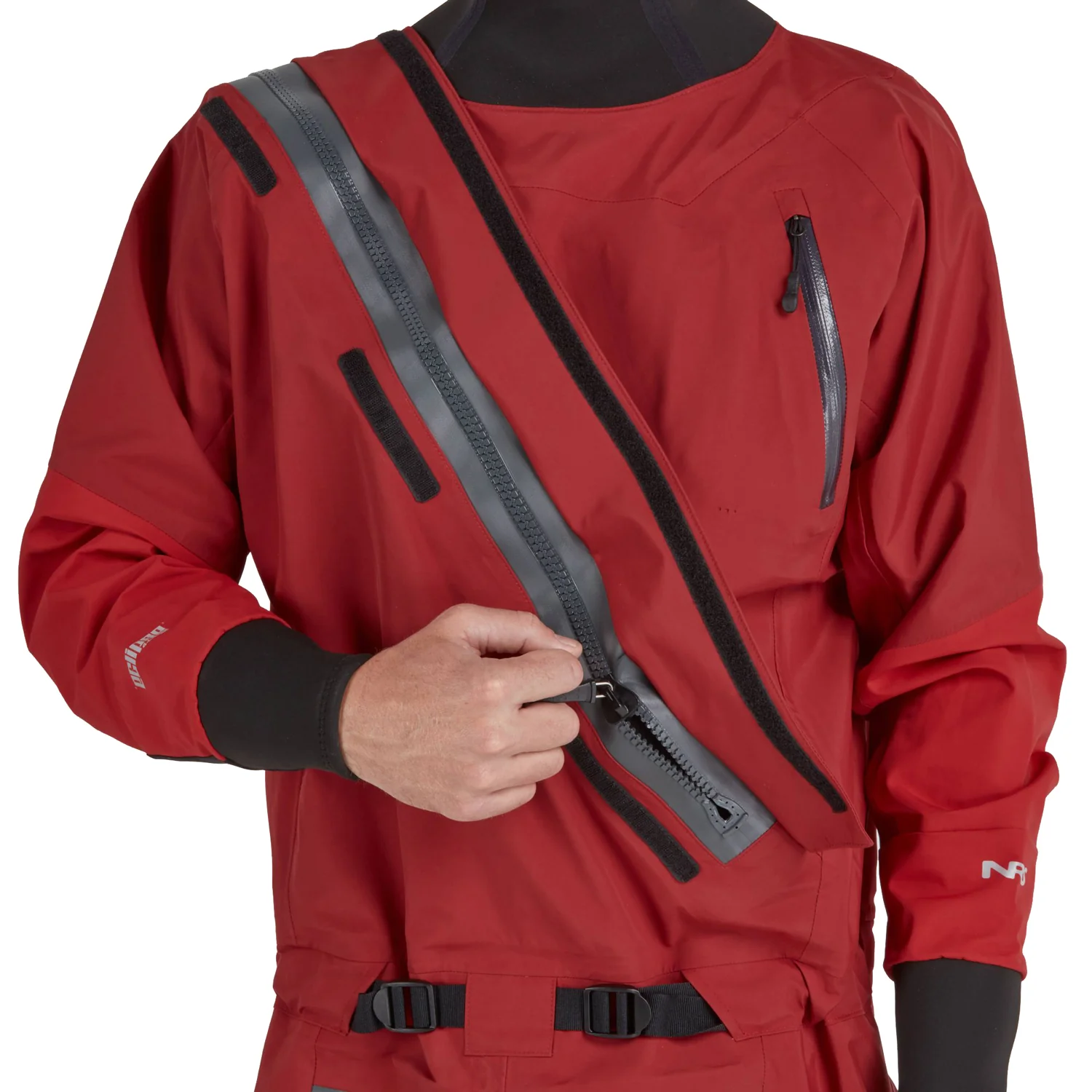 NRS Men's Explorer Semi-Dry Suit (Closeout) - Image 5