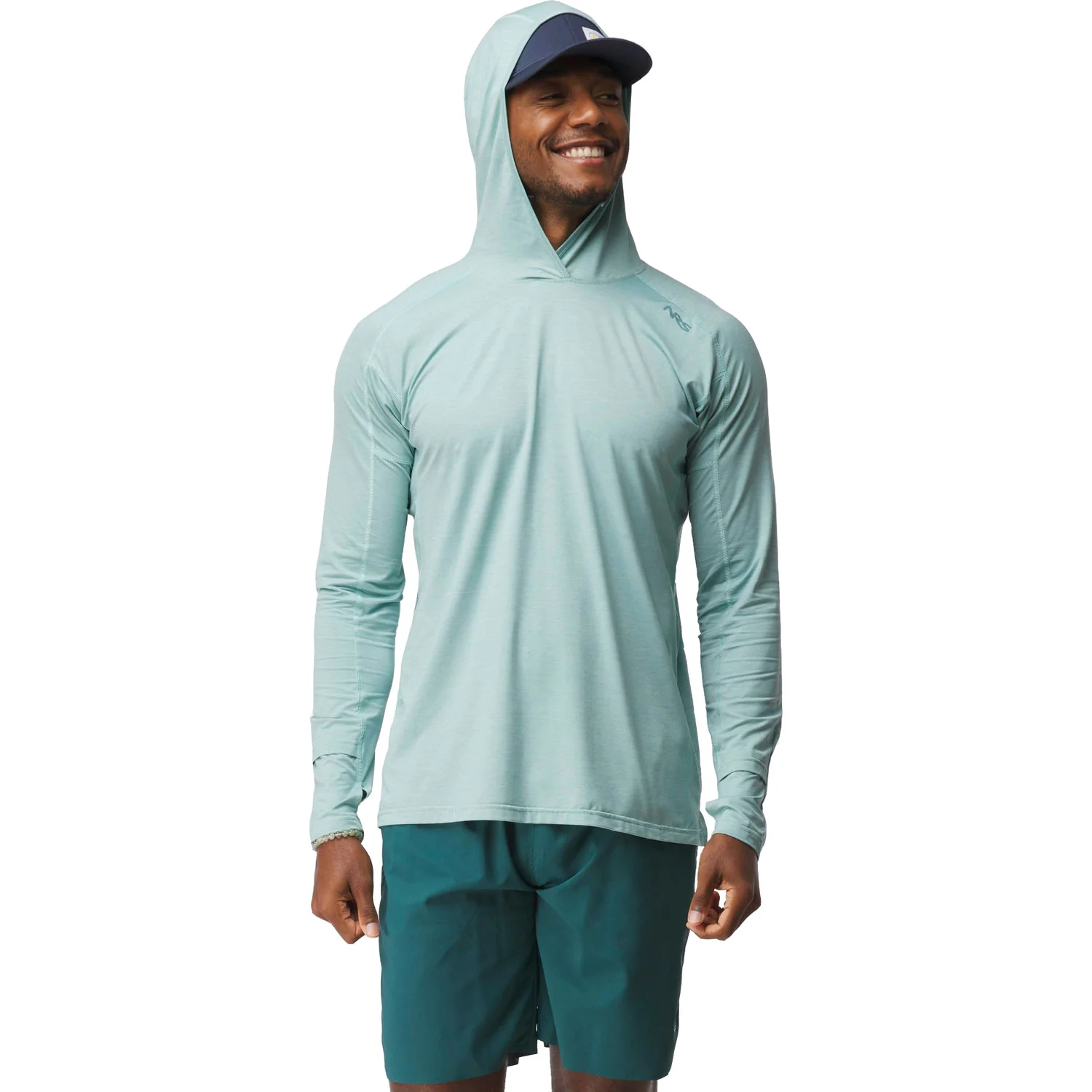 NRS Men's Silkweight Hoodie - Image 2