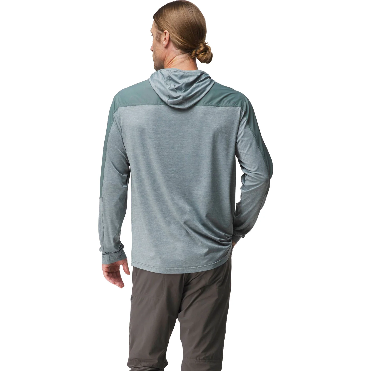 NRS Men's Silkweight Hybrid Hoodie - Image 6