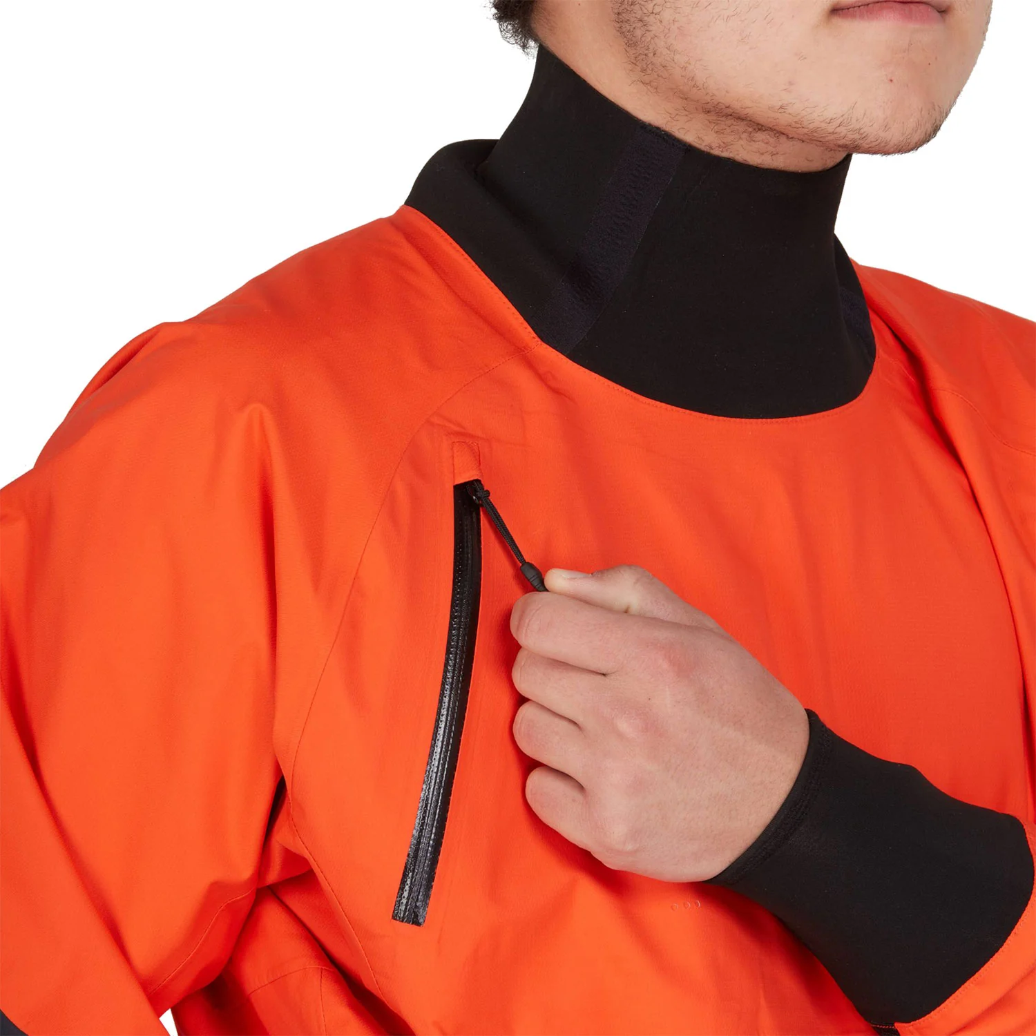 NRS Men's Stratos Semi-Dry Paddling Jacket (Closeout) - Image 5
