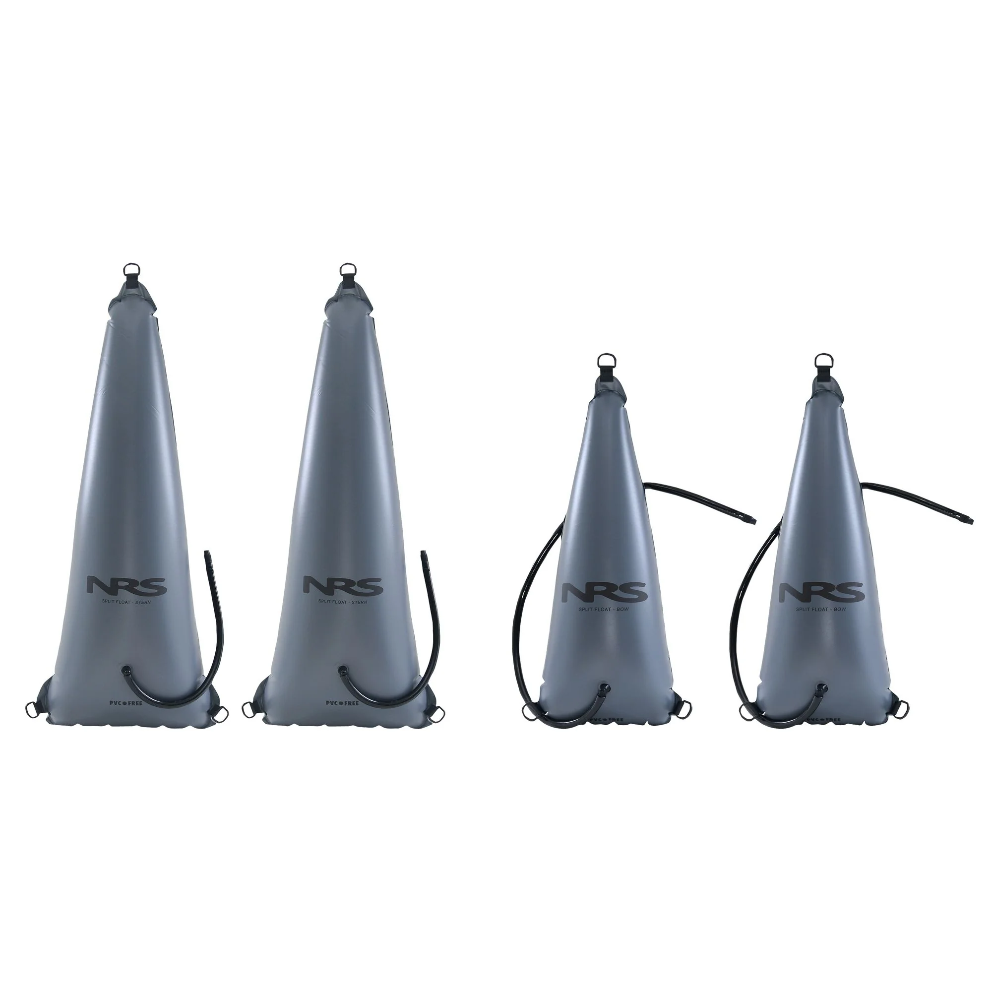 NRS Split Kayak Float Bags Bow/Stern Set