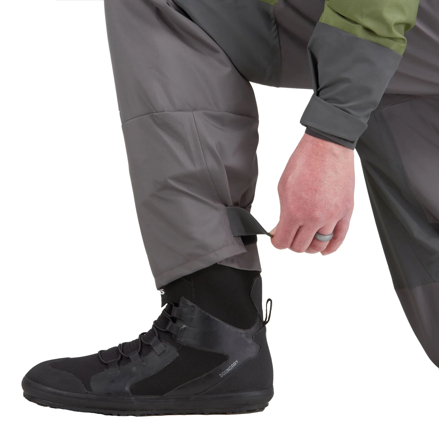 NRS Spyn Fishing Semi-Dry Suit (Closeout) - Image 11