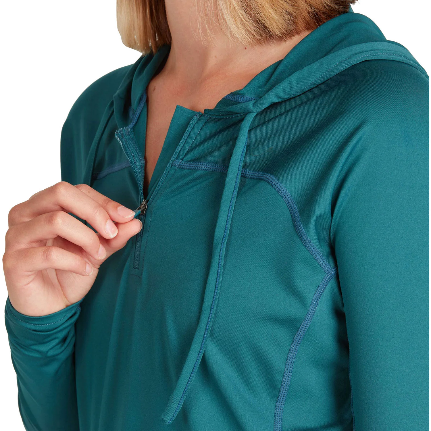 NRS Women's Ava Rashguard Hoodie (Closeout) - Image 6
