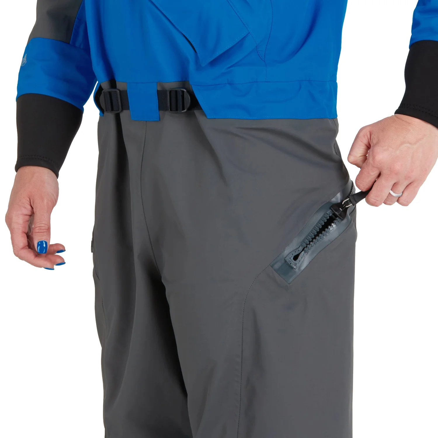 NRS Women's Explorer Semi-Dry Suit (Closeout) - Image 9