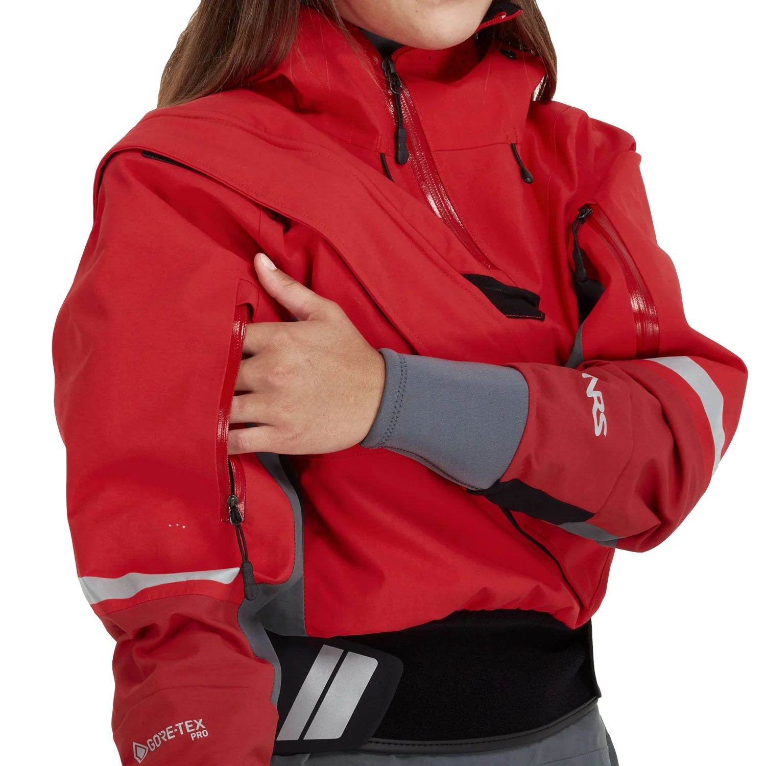 NRS Women's Navigator GORE-TEX Pro Semi-Dry Suit - Image 13