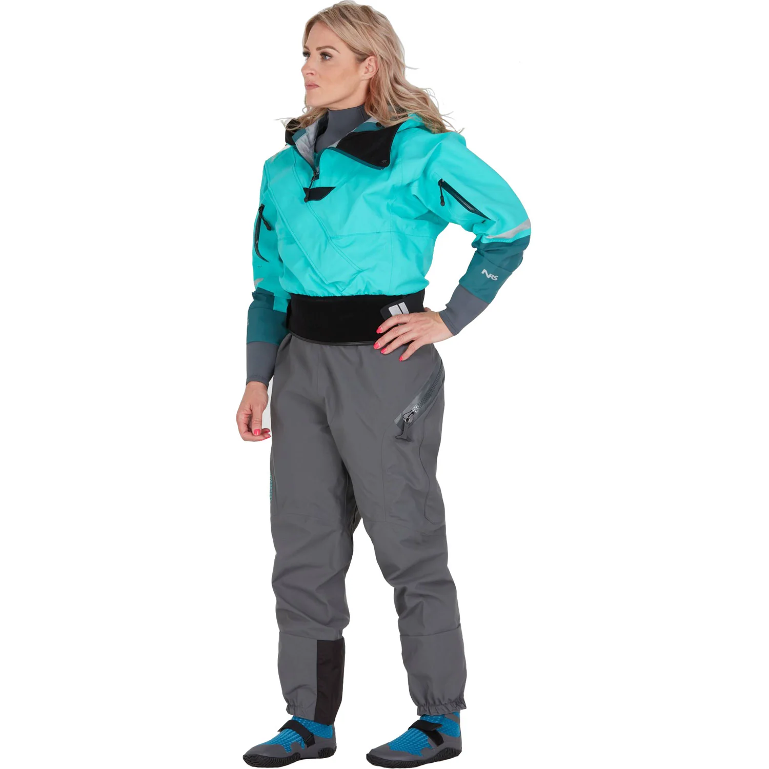NRS Women's Navigator GORE-TEX Pro Semi-Dry Suit - Image 3