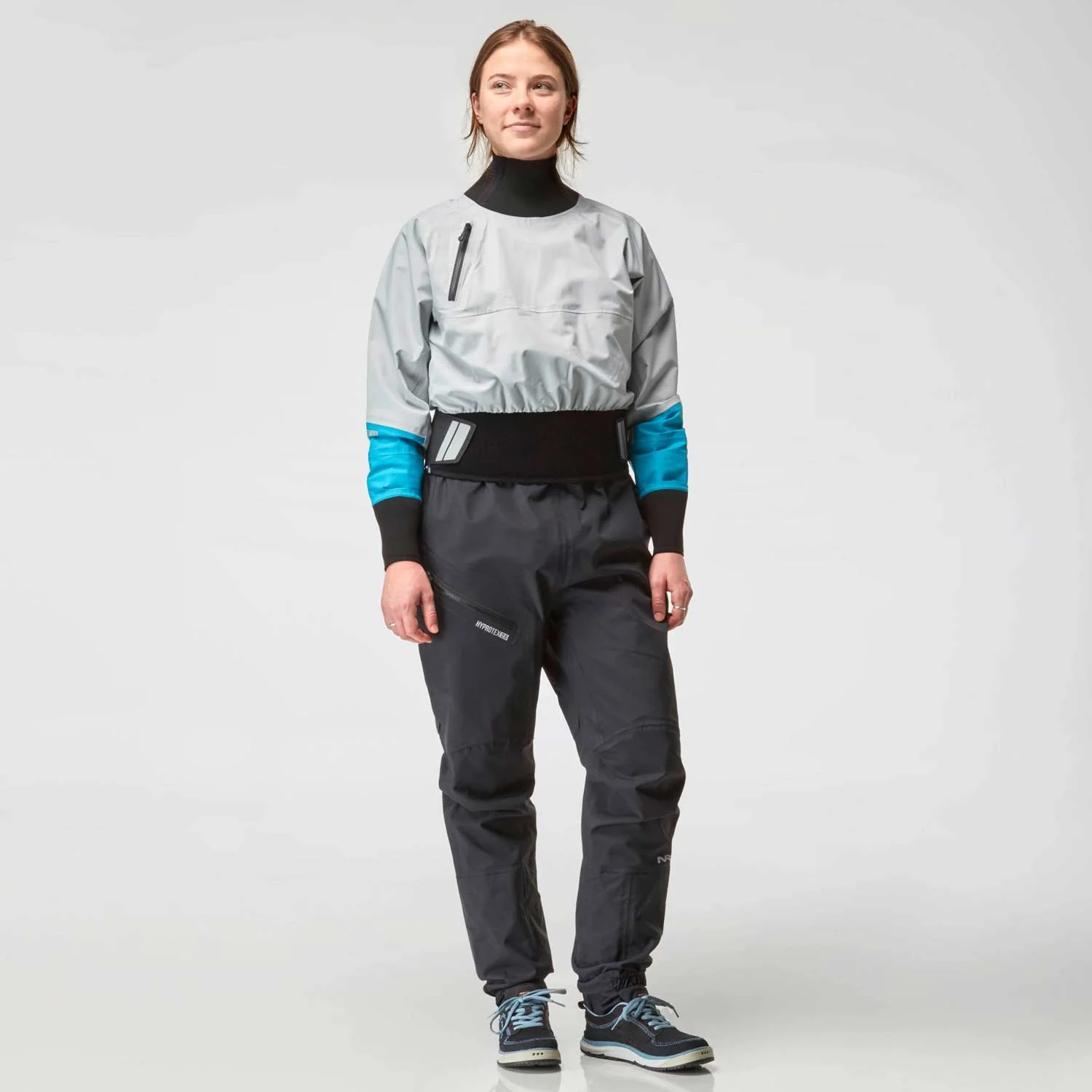 NRS Women's Stratos Semi-Dry Paddling Jacket - Image 9