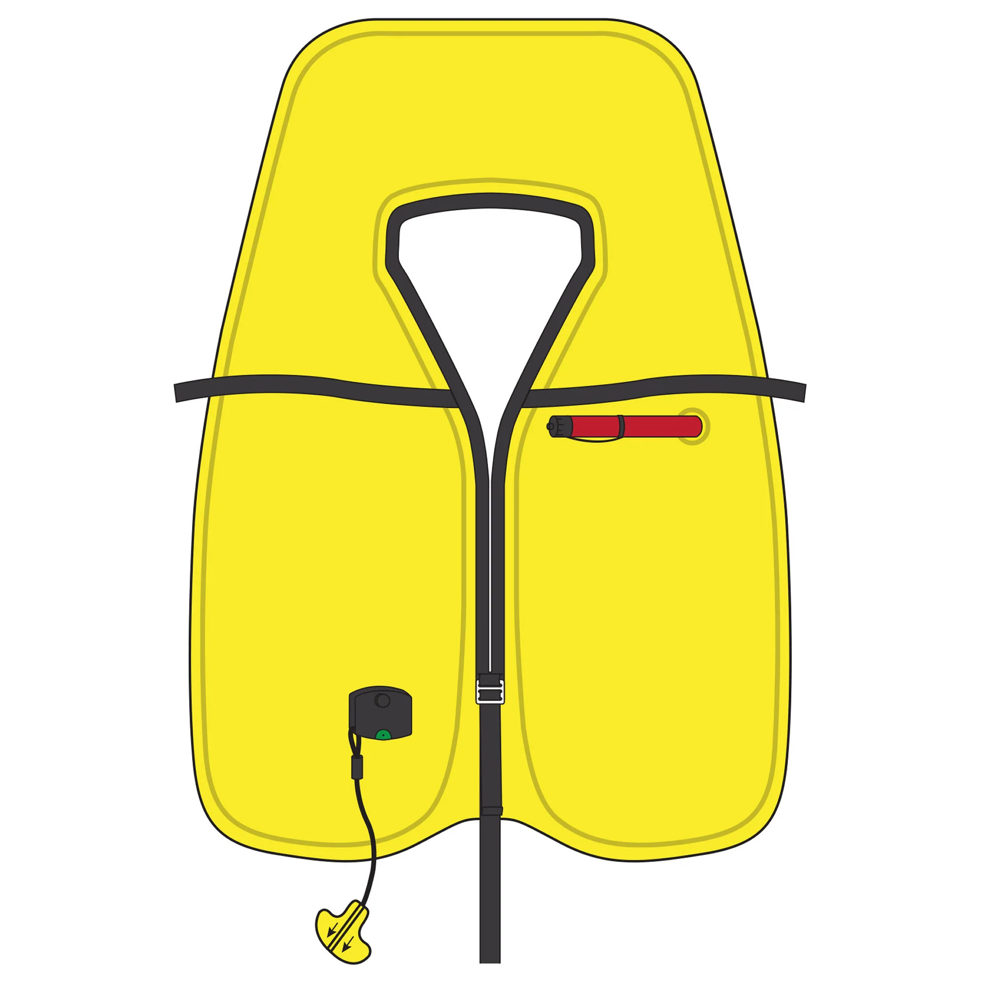 NRS Zephyr Inflatable Lifejacket (PFD) - Image 5
