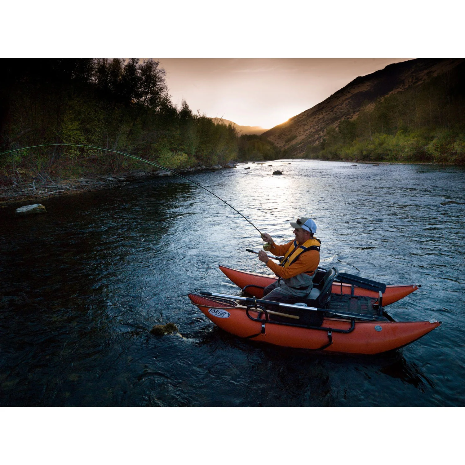Outcast Fish Cat Streamer XL IR Pontoon Boat - Image 5