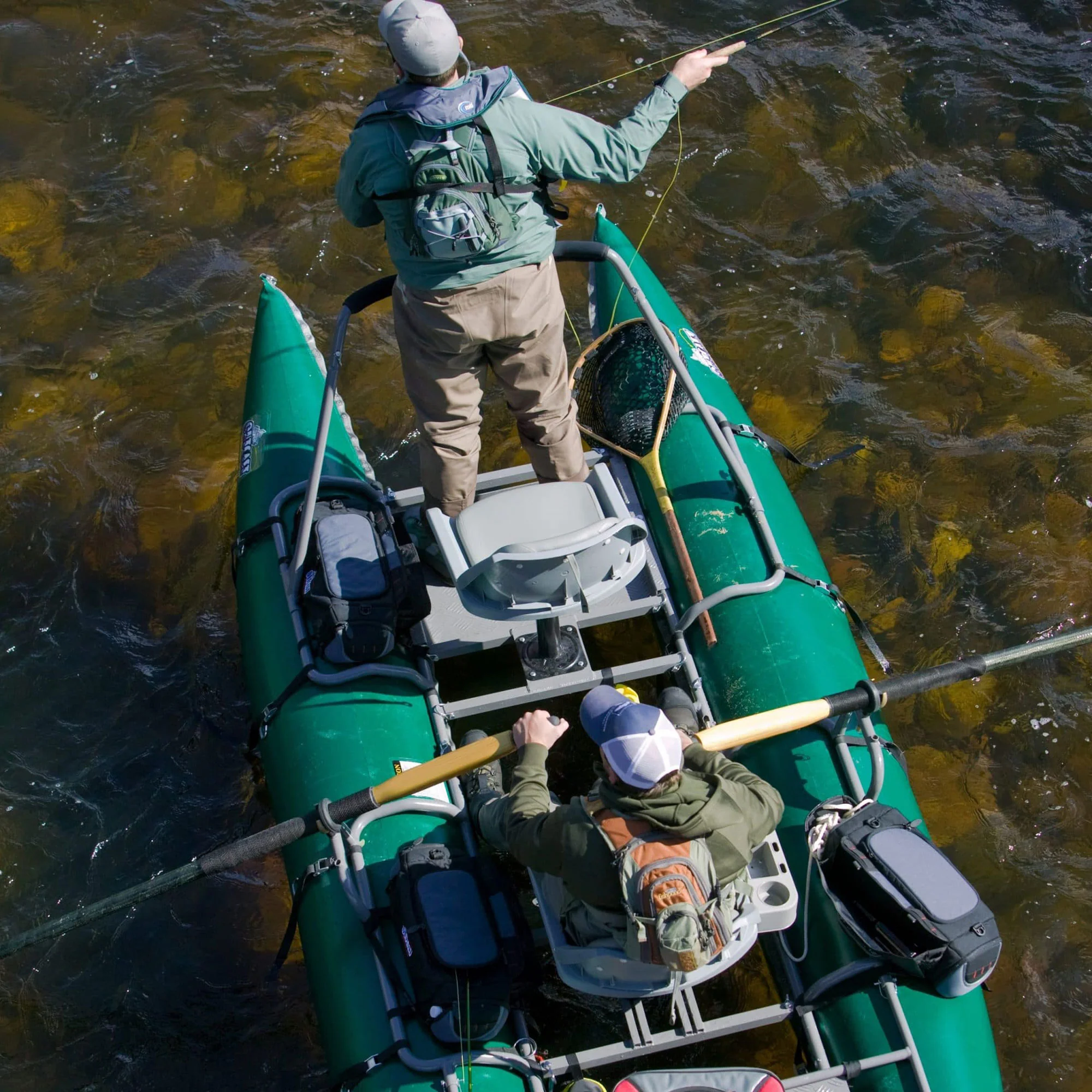 Outcast PAC 1200 Pro Series Pontoon Boat - Image 4