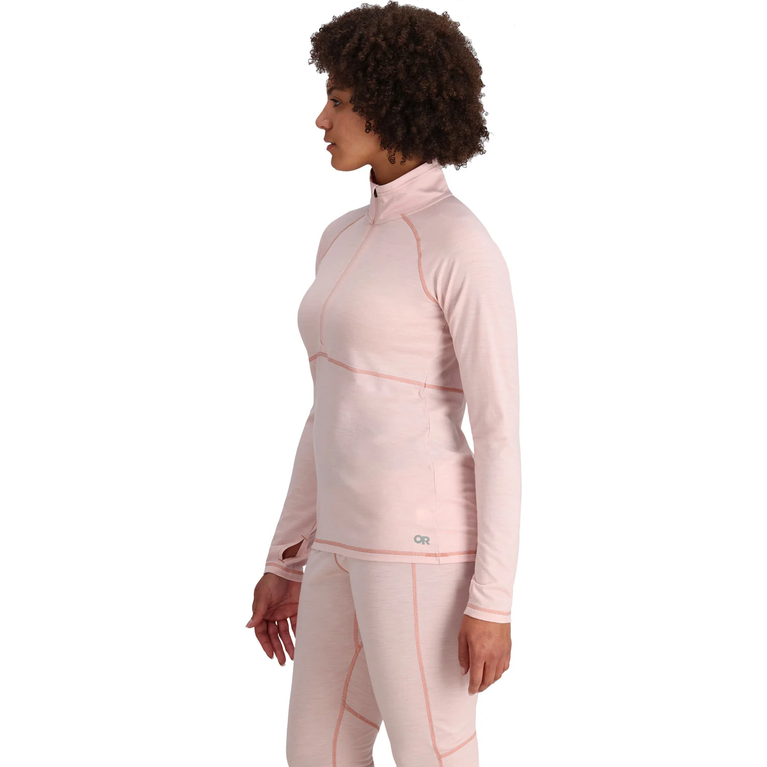 Outdoor Research Women's Alpine Onset Merino 150 Half Zip Shirt - Image 7