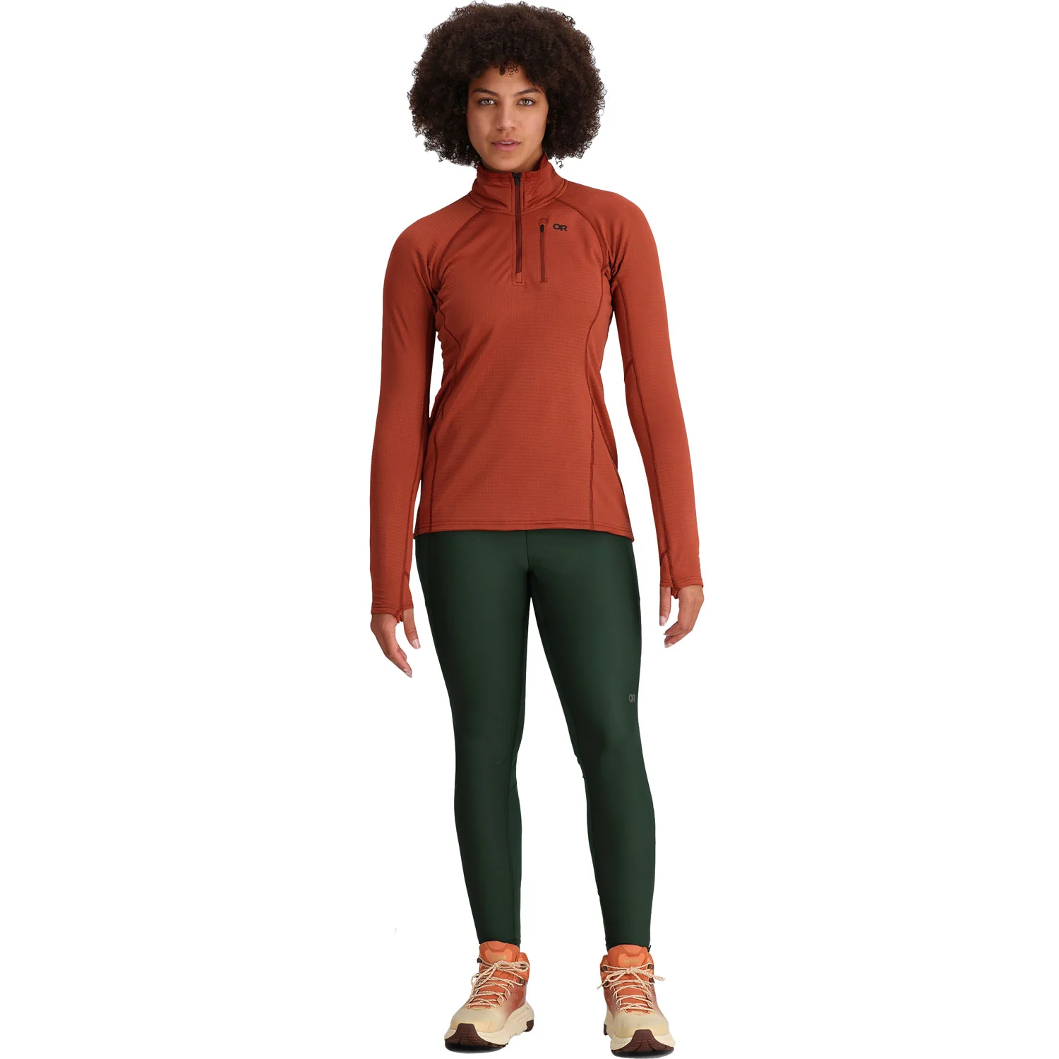Outdoor Research Women's Vigor Grid Fleece QuarterZip - Image 10