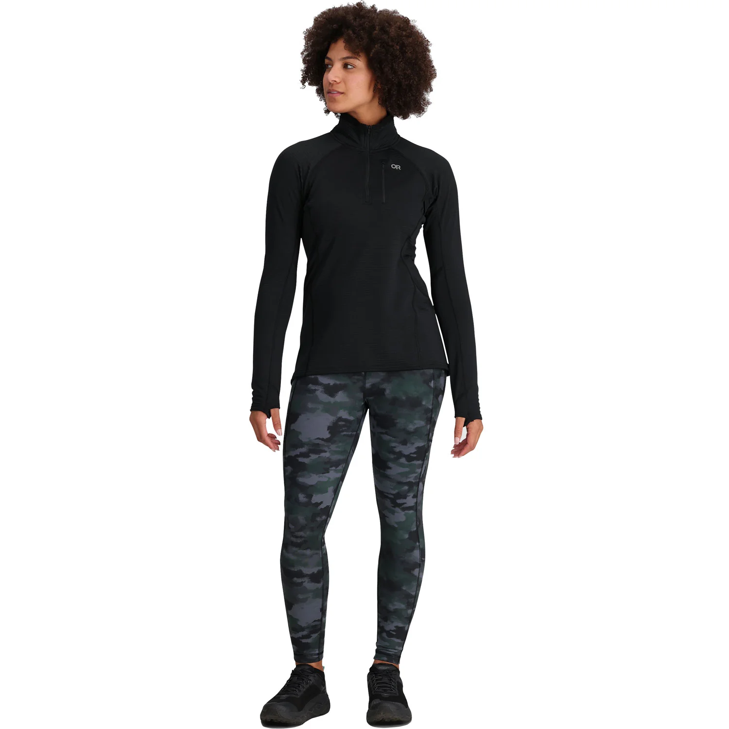 Outdoor Research Women's Vigor Grid Fleece QuarterZip - Image 5