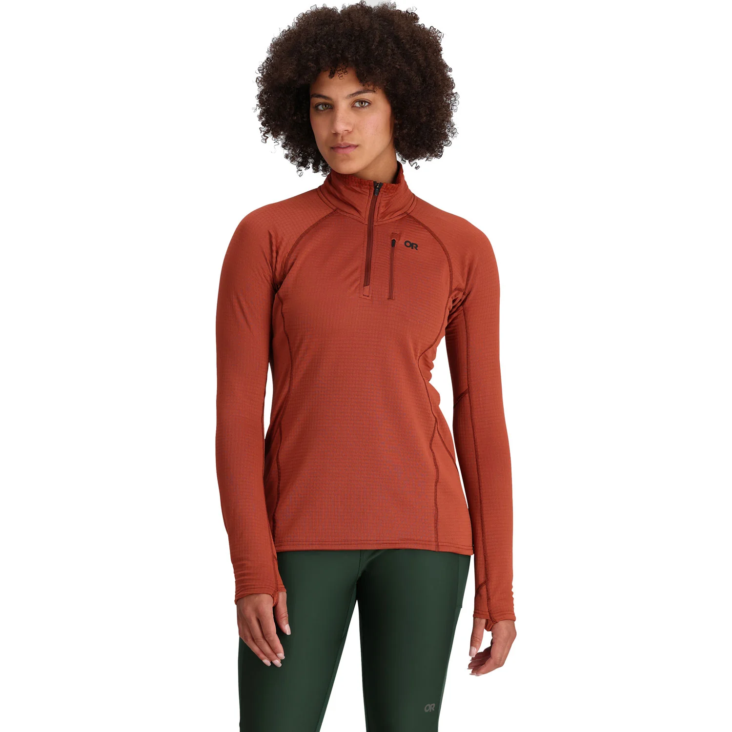 Outdoor Research Women's Vigor Grid Fleece QuarterZip - Image 7