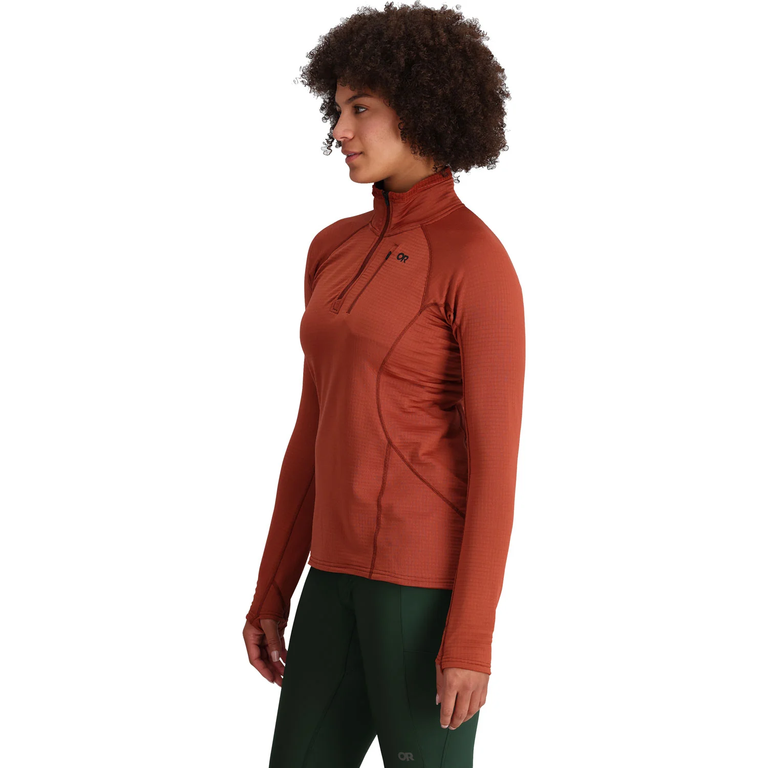 Outdoor Research Women's Vigor Grid Fleece QuarterZip - Image 9