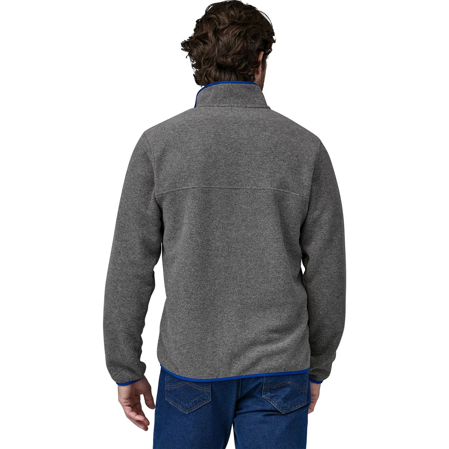 Patagonia Men's Lightweight Synchilla Snap-T Pullover Top (Closeout) - Image 3