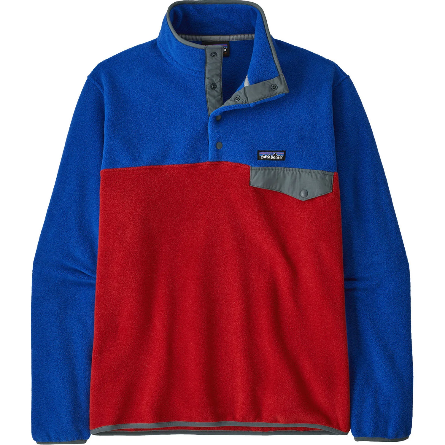 Patagonia Men's Lightweight Synchilla Snap-T Pullover Top (Closeout) - Image 4