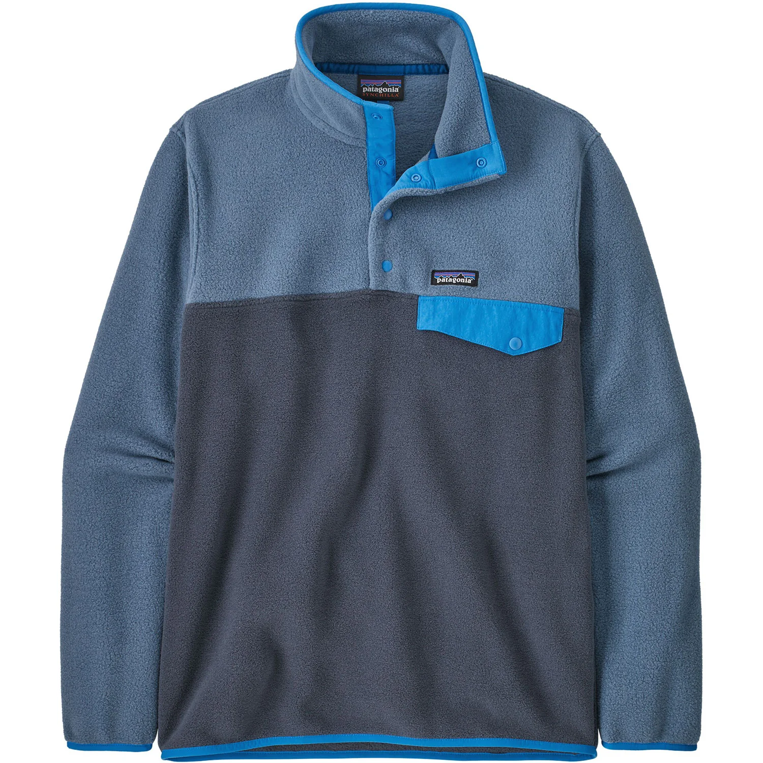 Patagonia Men's Lightweight Synchilla Snap-T Pullover Top (Closeout) - Image 7