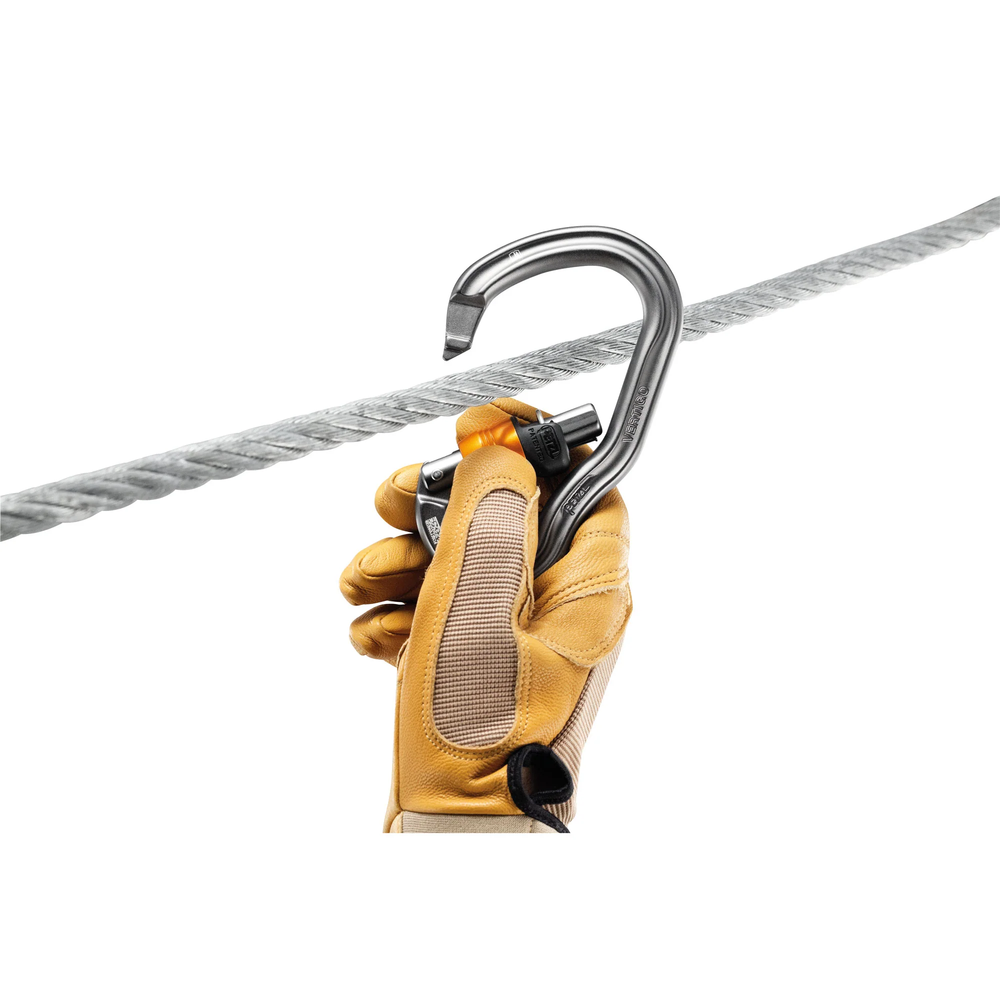 Petzl Vertigo Wire Lock Carabiner - Image 2