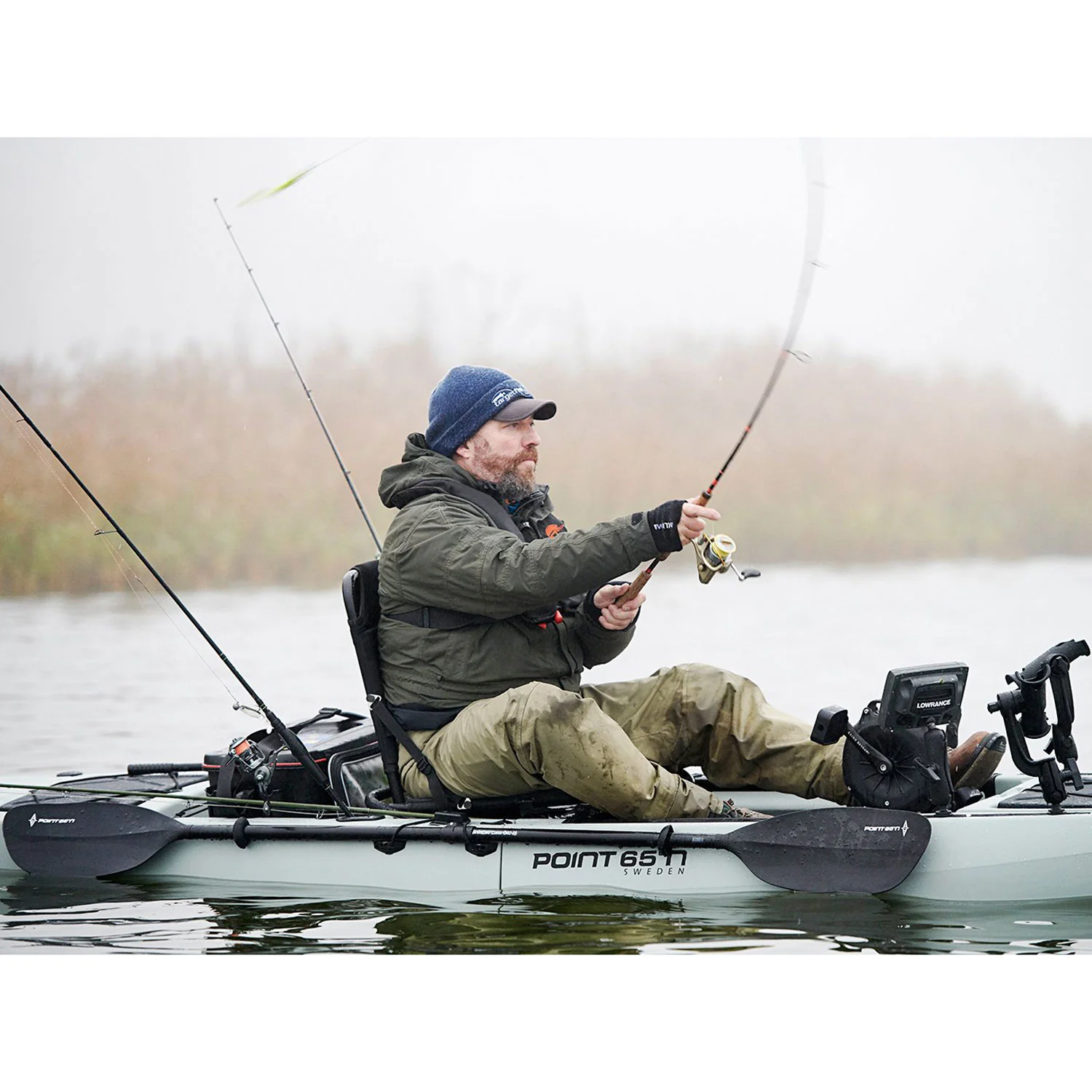 Point 65 N Kingfisher Angler Modular Fishing Kayak (Closeout) - Image 11