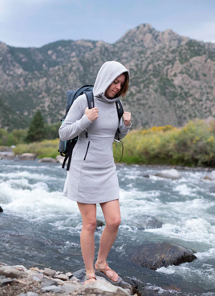 River Station Gear Z - Fleece Hooded Dress - Image 3