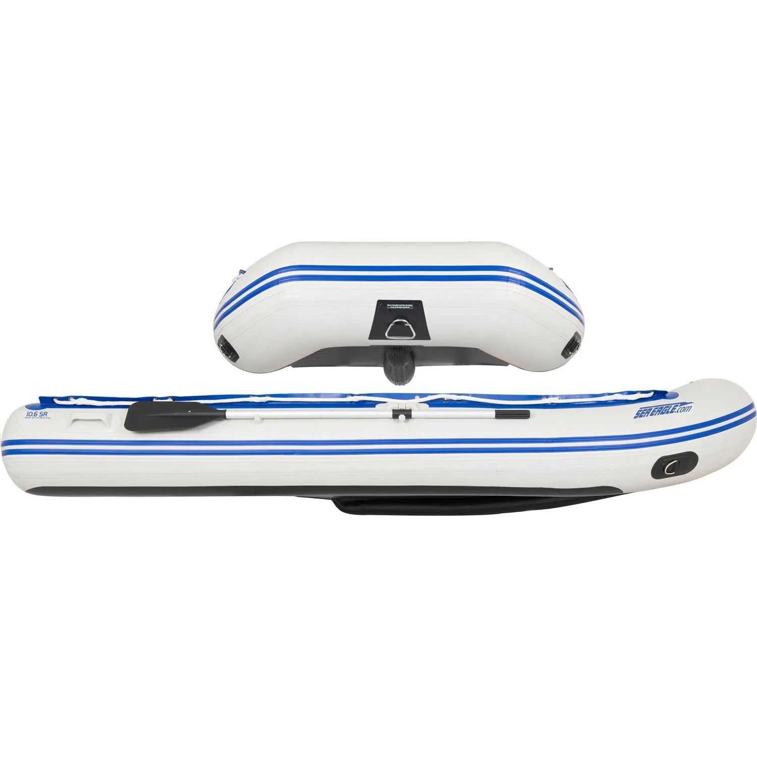 Sea Eagle 10'6 Sport Runabout Drop Stitch Inflatable Raft Deluxe Package - Image 2