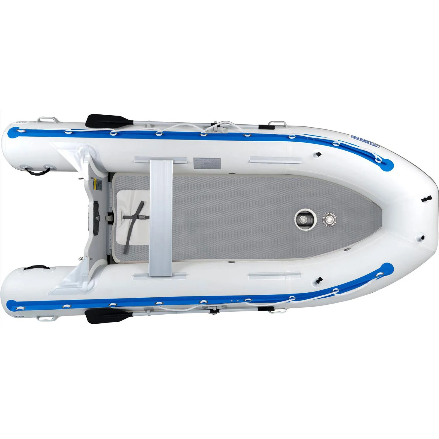 Sea Eagle 12'6 Sport Runabout Swivel Seat Drop Stitch Deluxe Inflatable Raft Package - Image 3