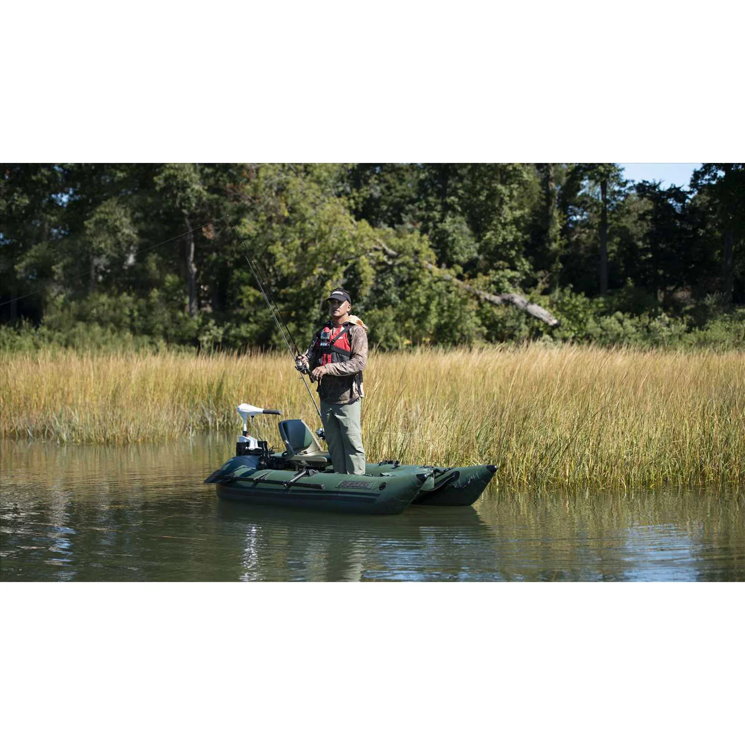 Sea Eagle 285 Pro Angler Frameless Pontoon Boat Package - Image 11