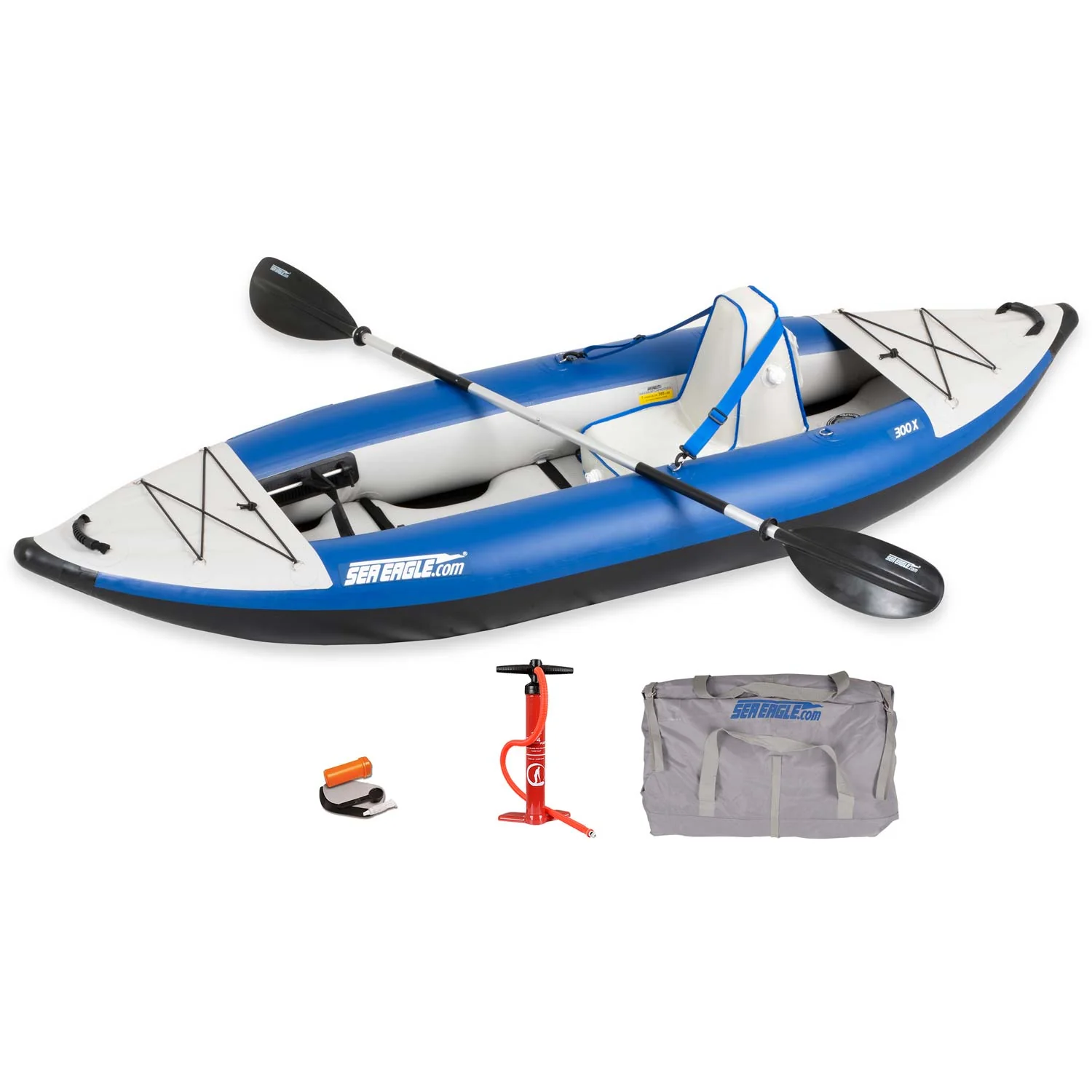 Sea Eagle Explorer 300X Inflatable Kayak Deluxe Package
