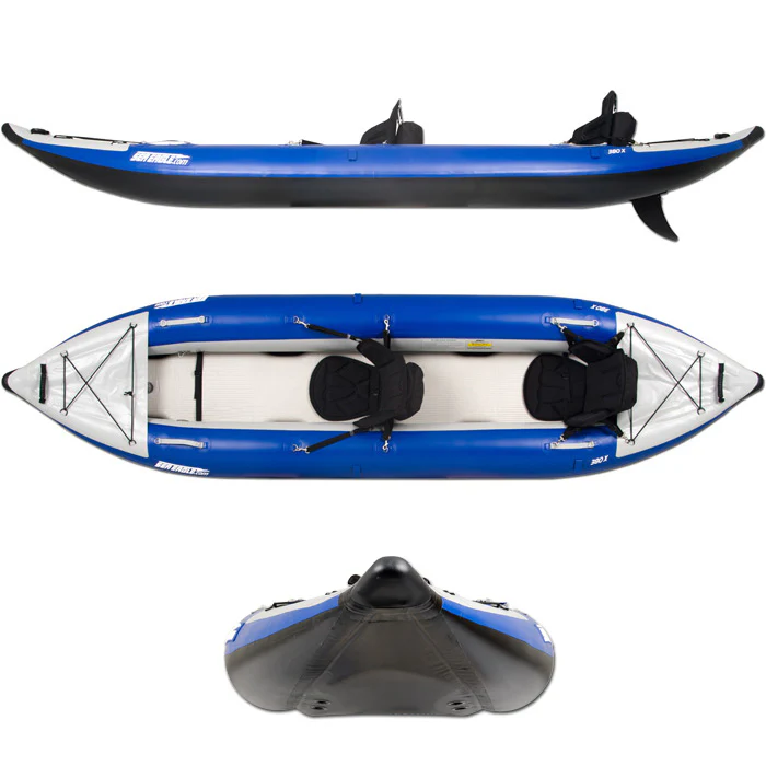 Sea Eagle Explorer 380X Inflatable Kayak Pro Carbon Tandem Package - Image 2
