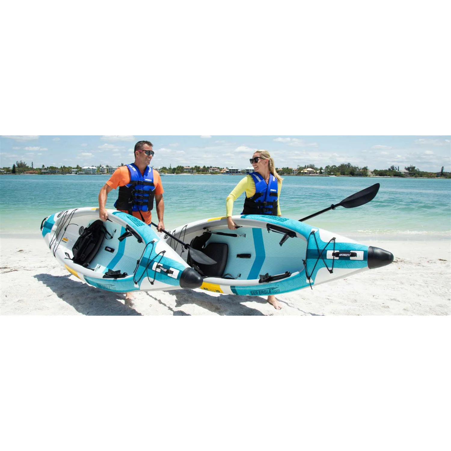Sea Eagle EZLite 10 Pro Inflatable Kayak Package - Image 12