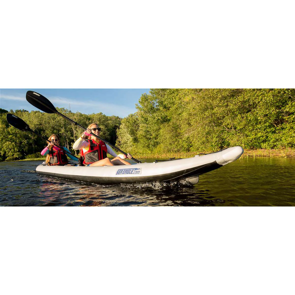 Sea Eagle FastTrack 465FT Inflatable Kayak 2 Person Deluxe Package - Image 10
