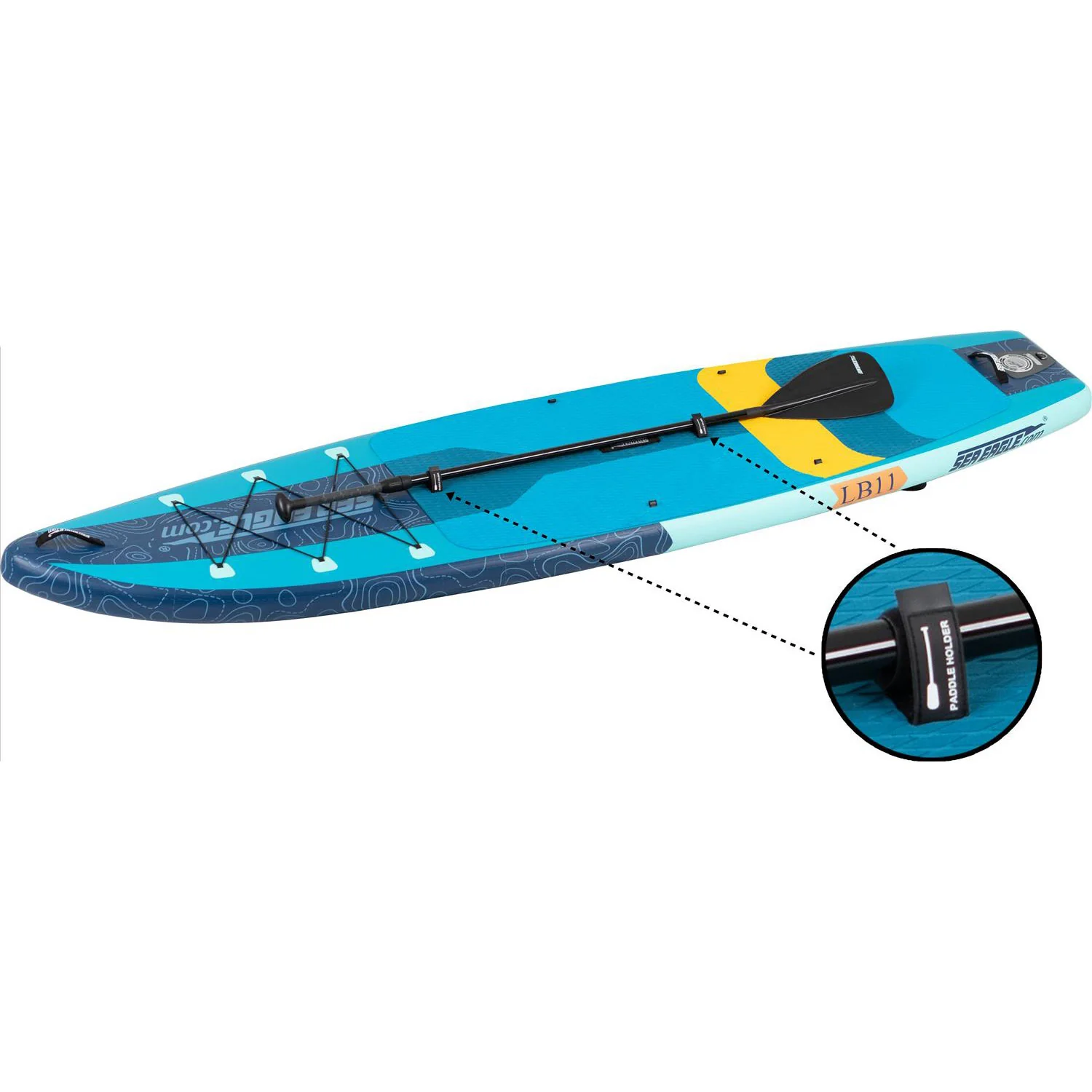 Sea Eagle LongBoard 11 Deluxe Inflatable SUP Package - Image 4