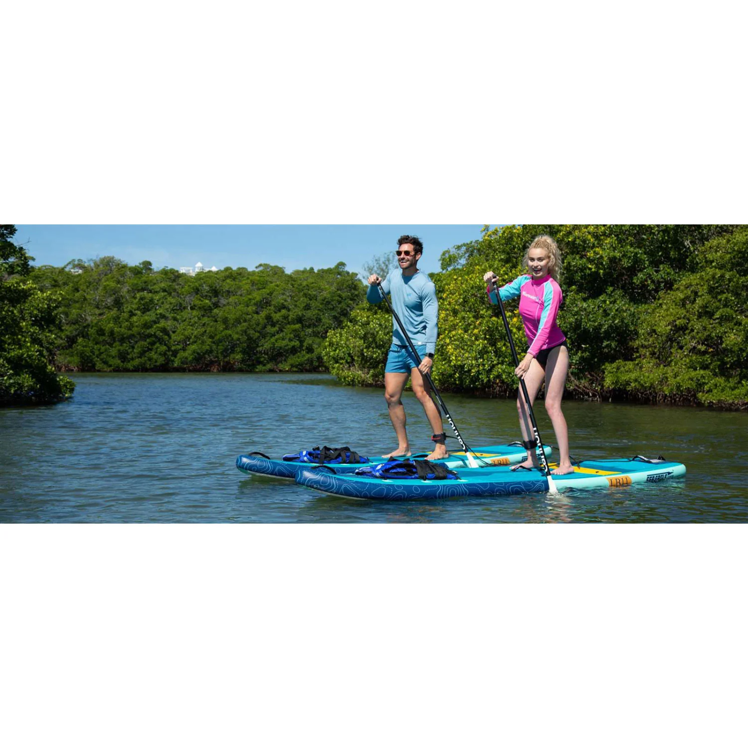 Sea Eagle LongBoard 11 Electric Pump Inflatable SUP Package - Image 11