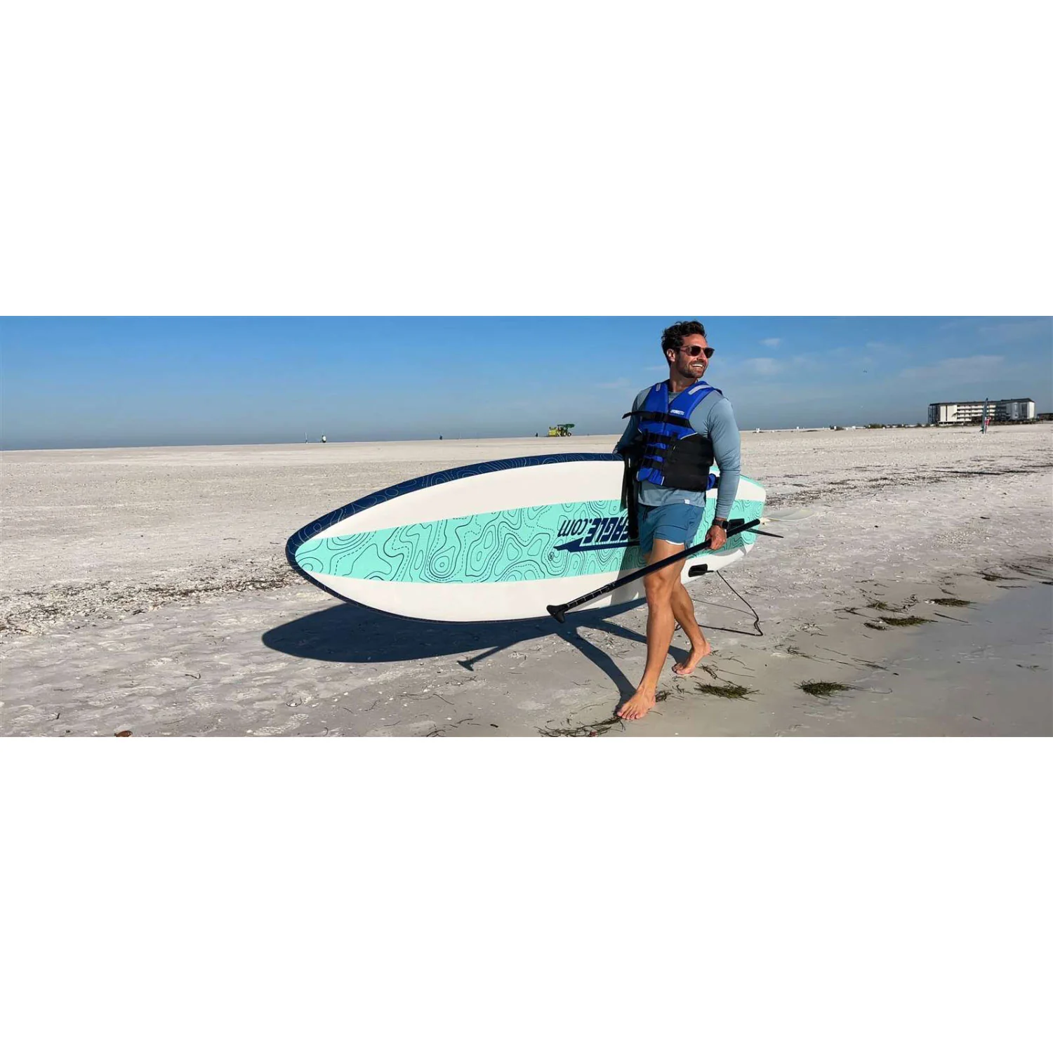 Sea Eagle LongBoard 11 Electric Pump Inflatable SUP Package - Image 13