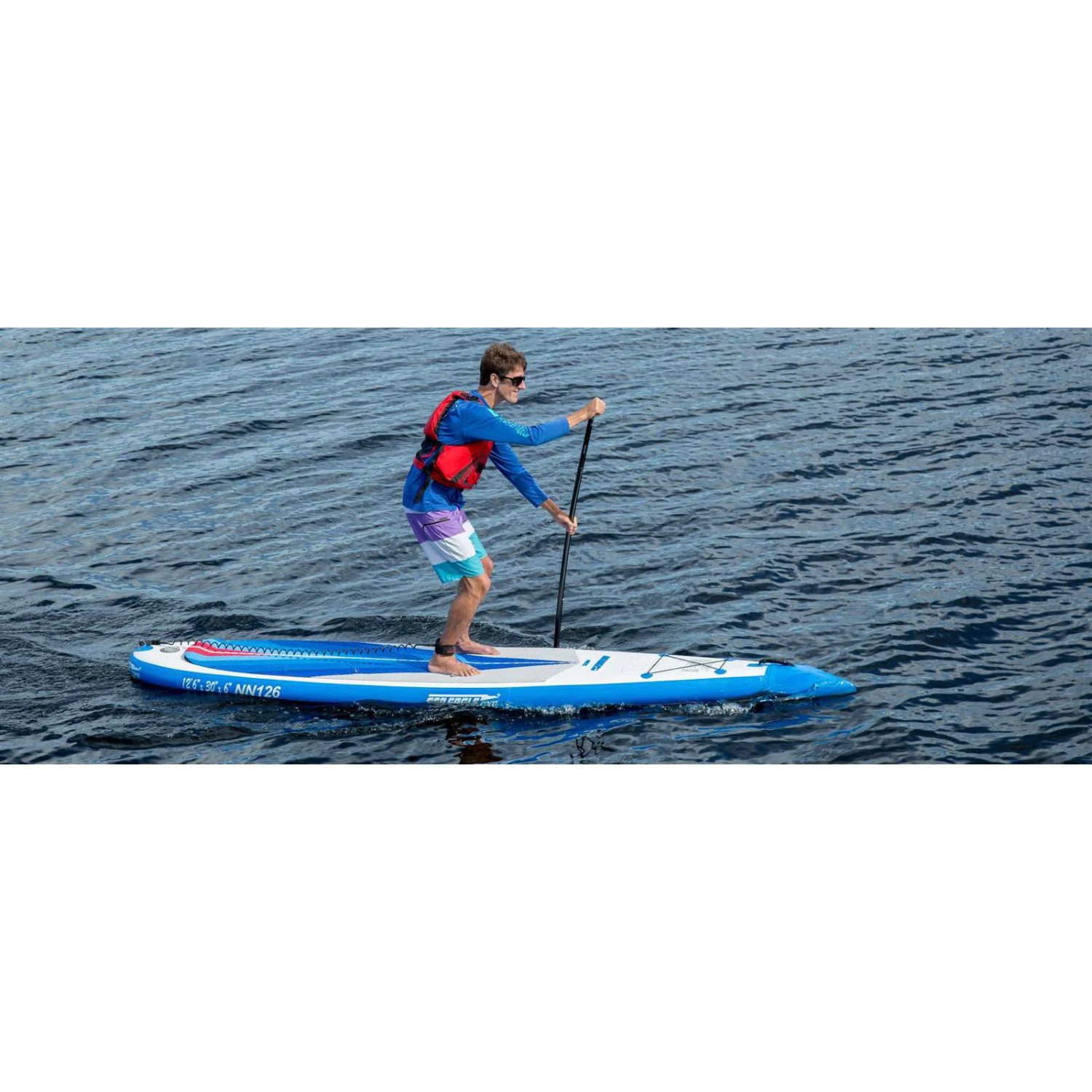 Sea Eagle NeedleNose 126 Inflatable SUP Board Electric Pump Package - Image 12