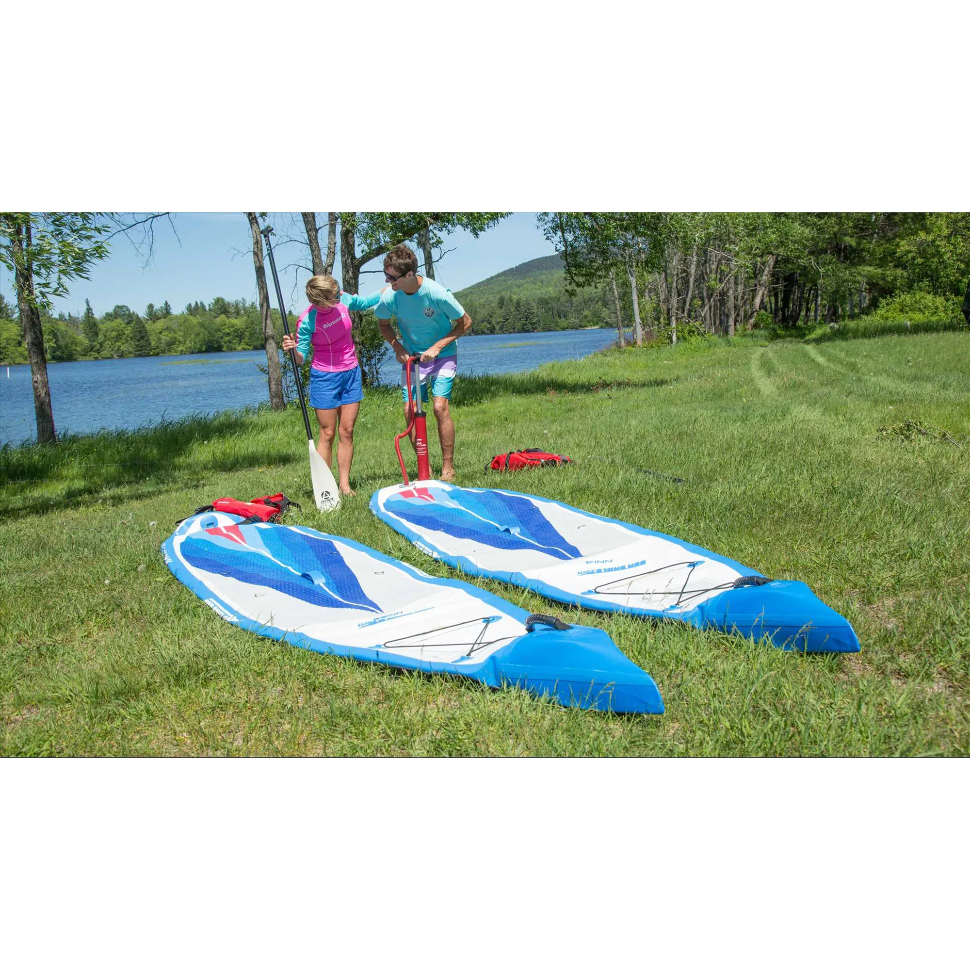 Sea Eagle NeedleNose 14 Inflatable Stand-Up Paddle Board (SUP) Start Up Package - Image 10