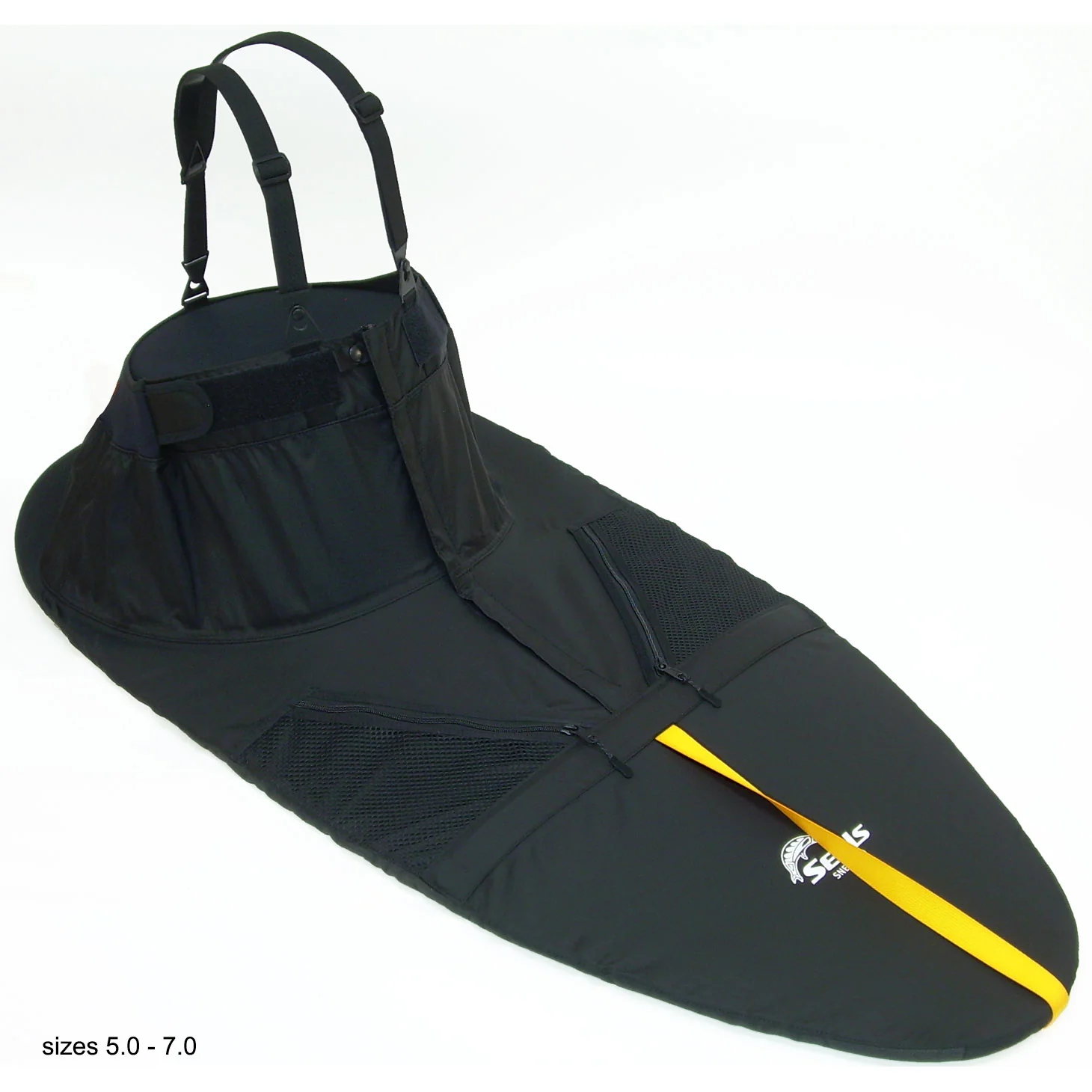 Seals Sprayskirts Sneak Zippered Kayak Spray Skirt - Image 4