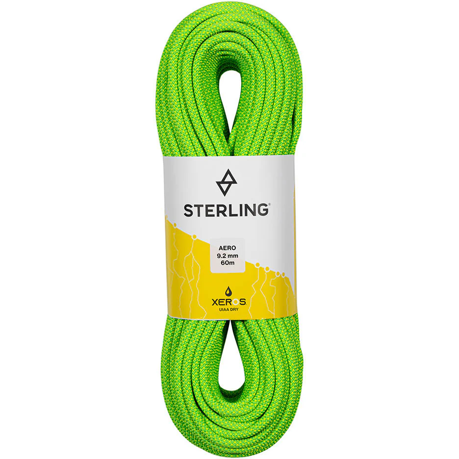 Sterling Aero 9.2 mm XEROS Dry Climbing Rope (Closeout) - Image 2