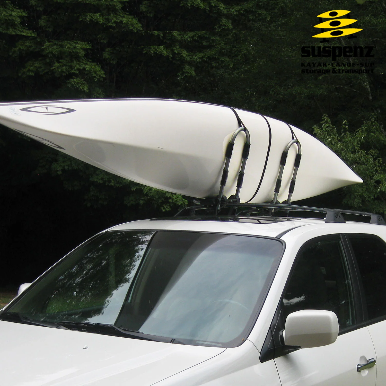 Suspenz Adjustable J Roof Rack Kayak Carrier - Image 5