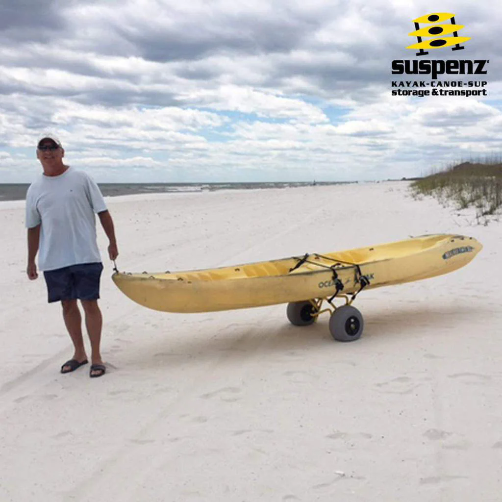 Suspenz Deluxe Balloon Sand Kayak Cart - Image 4