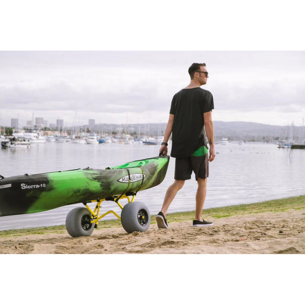 Suspenz Deluxe Mid-V Balloon Sand Kayak Cart - Image 4