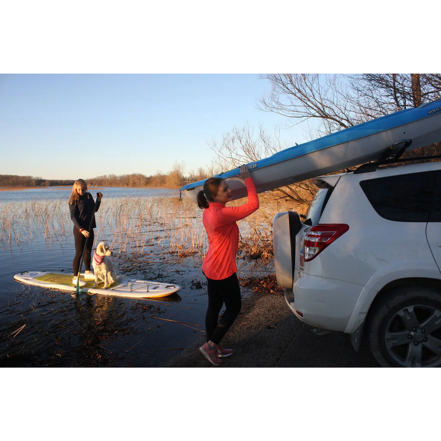 Suspenz EZ ROLLER V Roof Rack Kayak Carrier - Image 5