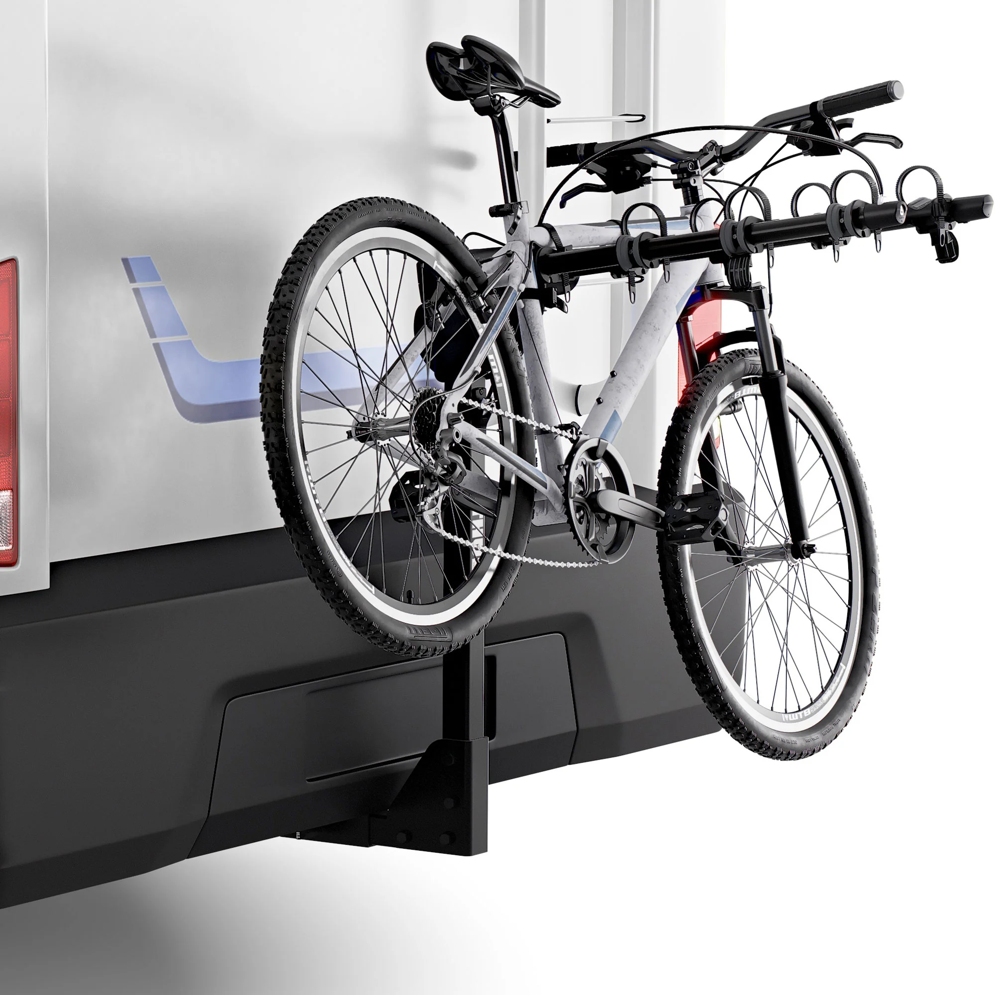 Thule Range RV/Travel Trailer 4 Bike Hitch Rack - Image 2